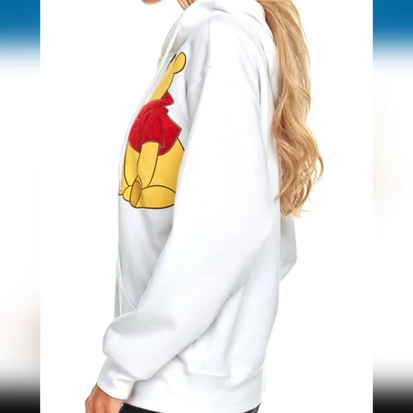 DISNEY WINNIE THE POOH full zip sweatshirt hoodie - Picture 4 of 14